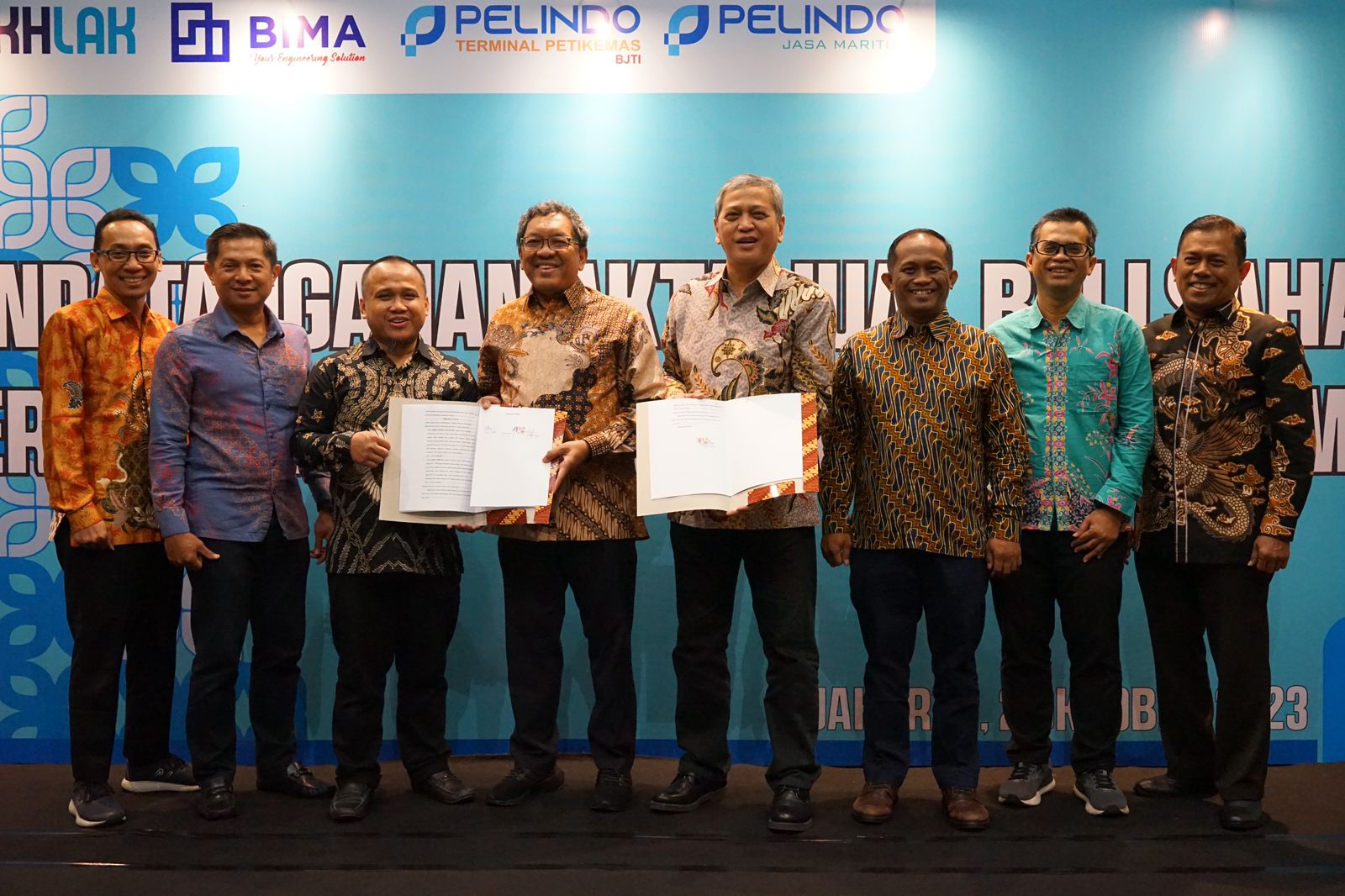 Serah Terima Saham, BIMA Resmi Menjadi Anak Perusahaan SPJM