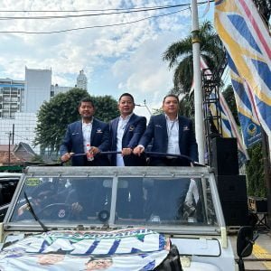 Rusdi Masse Antar Anies-Muhaimin ke KPU: InsyaAllah, Kami Menang di Sulsel