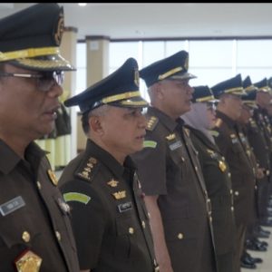 Kajati Sulsel Lantik PJ Eselon III Asisten Pidsus Kajari Dan Kordinator, Wujudkan Adhyaksa Berani Dari Sulsel.