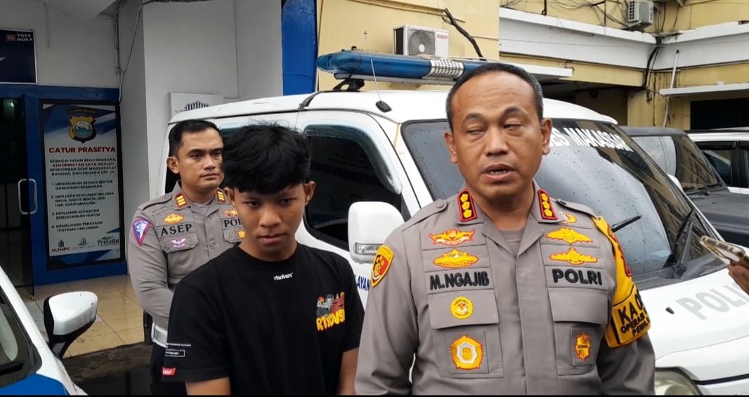 Polrestabes Makassar Amankan 1 Pelaku Freestyle Yang Viral di Medsos