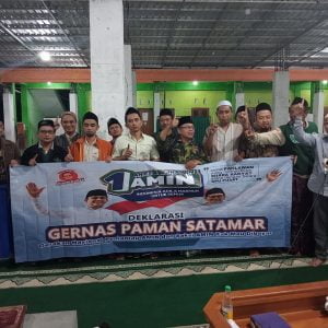 Relawan AMIN di Malang Deklarasi Gernas Paman Satamar, Siap Jadi Saksi Tanpa Dibayar