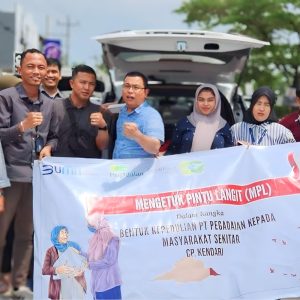 Wujud Kepedulian Pegadaian Kanwil VI Makassar Berbagi Kepada Masyarakat Sekitar