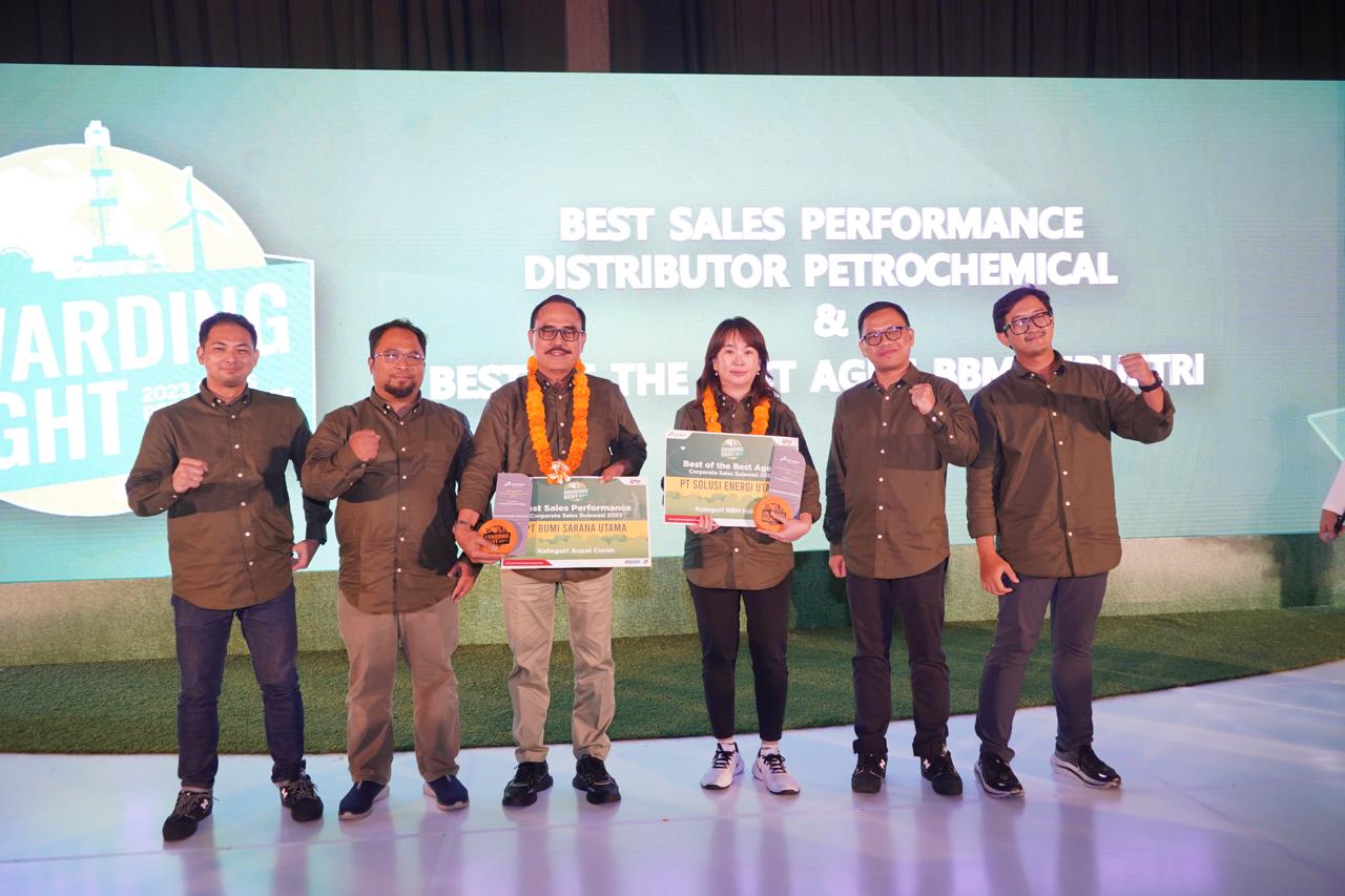 Pertamina Patra Niaga Sulawesi, Beri Apresiasi Kinerja Agen BBM Industri dan Distributor Petrochemical Terbaik Pertamina Patra Niaga Sulawesi, Beri Apresiasi Kinerja Agen BBM Industri dan Distributor Petrochemical Terbaik