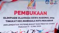 Kadis Pendidikan Buka Kegiatan O2SN PJOK Mangalla Tingkat Kecamatan