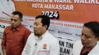 Ribuan Massa Simpatisan Antar Ahmad Susanto Mengembalikan Formulir Ke PKS Makassar