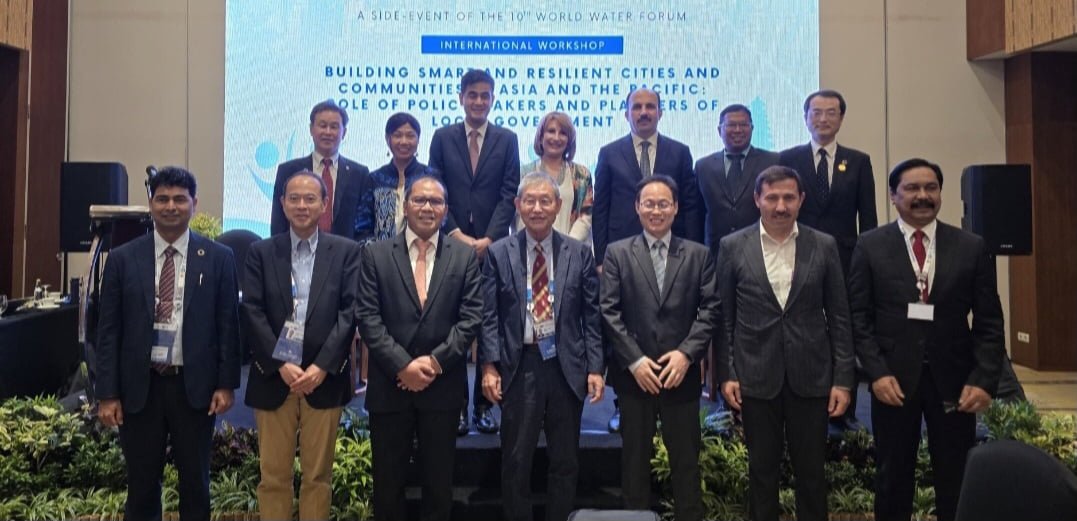 Danny Pomanto Jadi Pembicara Dalam Side Events Workshop Internasional Forum Air Dunia ke-10 di Bali