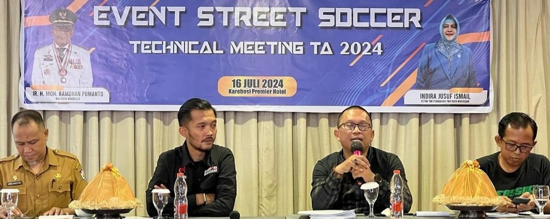 Dispora Makassar Gelar Tehnical Meeting Menuju Event Street Soccer 2024