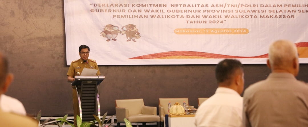 Menuju Pemilu Serentak 2024, PJ Sekda Makassar Tegaskan ASN Wajib Netral