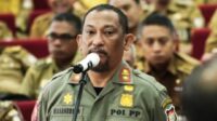 Plt Kasatpol PP Makassar Turut Hadir Rakoor Persiapan Peringatan HUT RI Ke-79