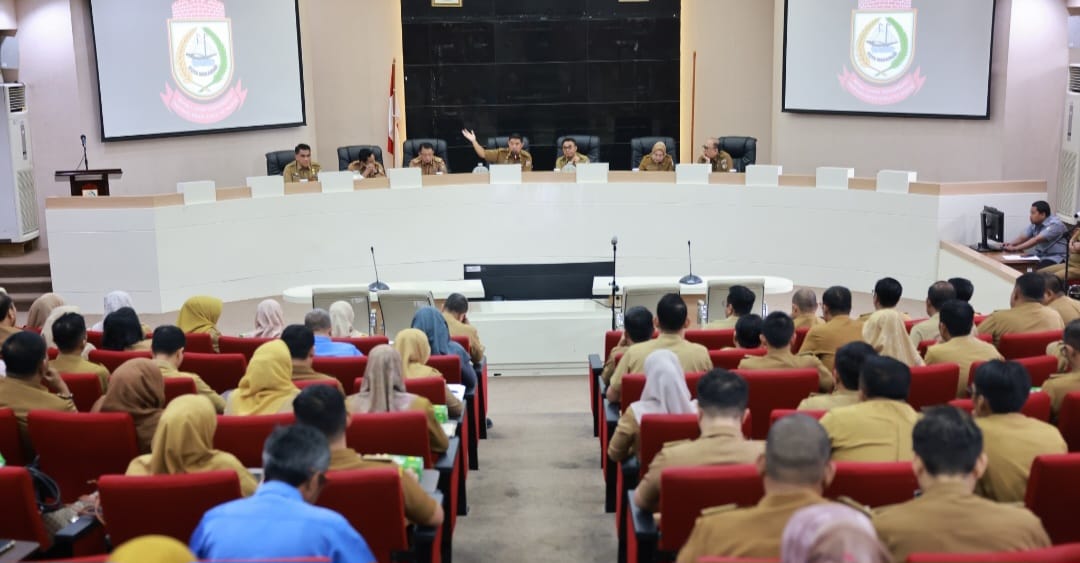 Kasi Sstpol PP Hadiri Rakoor Persiapan HUT Kota Makassar Ke-417