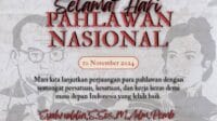 Hari Pahlawan Nasional, Syahruddin: Pentingnya Semangat Juang Para Pahlawan