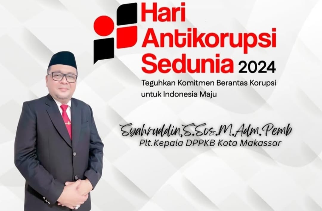 Hari Anti Korupsi Sedunia, Plt Kepala DPPKB Makassar: Teguhkan Komitmen Berantas Korupsi